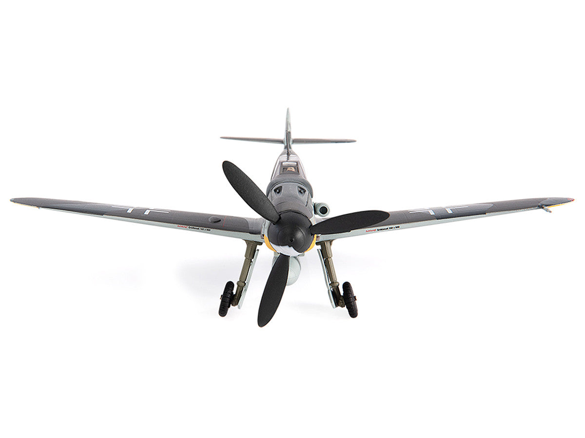 Messerschmitt Luftwaffe BF 109G-6 Fighter Plane "Jagdgeschwader 52 Eastern Front 1943 Erich Hartmann" with Display Stand Limited Edition to 600 pieces Worldwide 1/72 Diecast Model by JC Wings-2